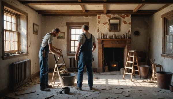 Comment remettre en état une maison ancienne ?